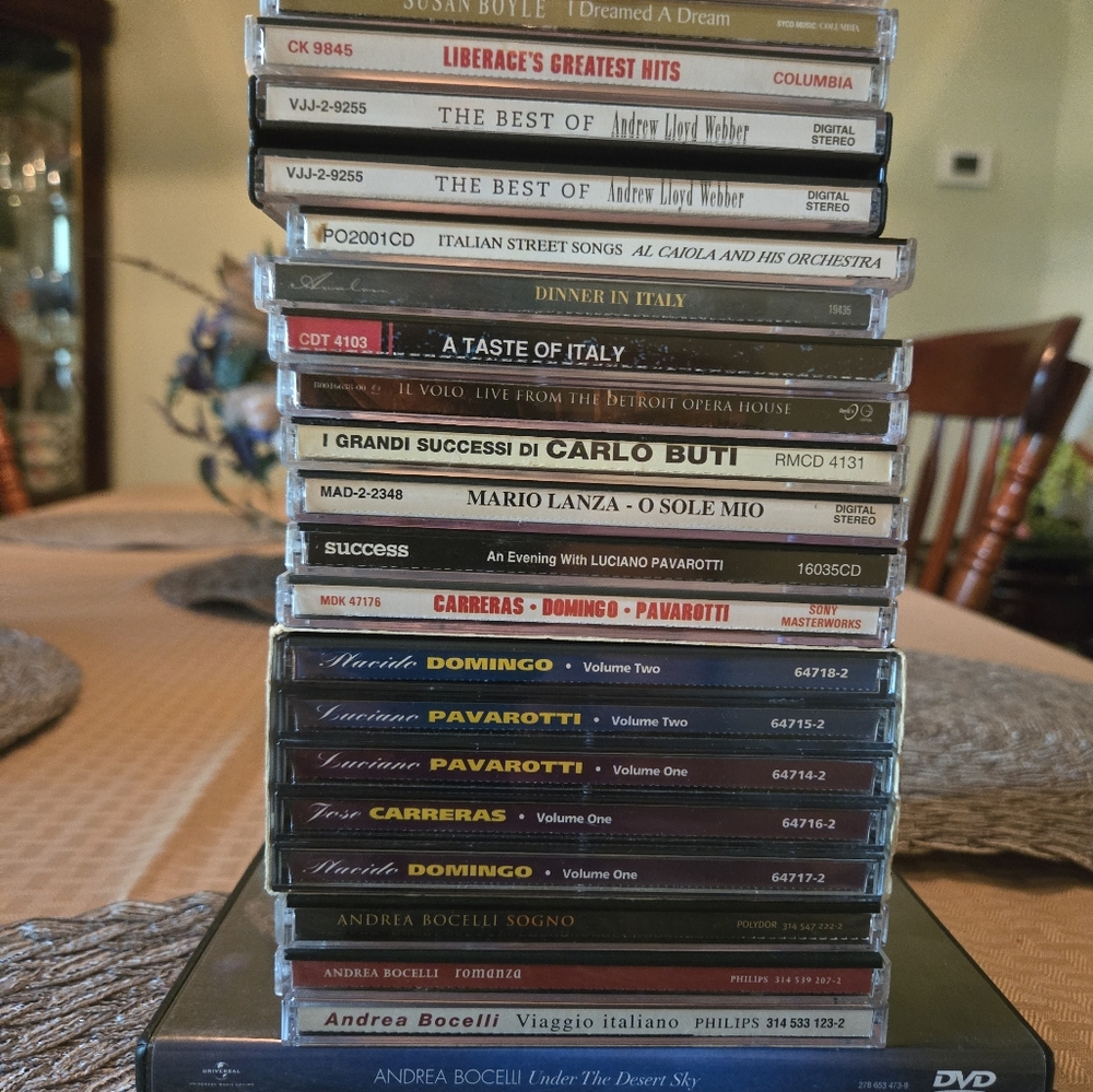 30 CDs -Mostly Italian Music